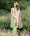 2 Piece - Embroidered Linen Suit